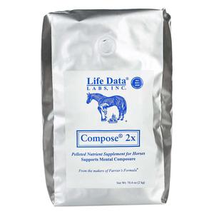 Compose 2X Pelleted Nutrient Supplement for Horses  Life Data Labs
